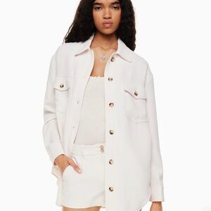 Aritzia “The Ganna” Shirt Jacket S